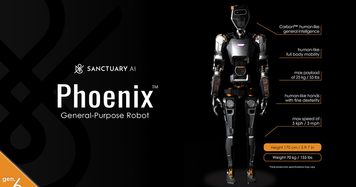 Sanctuary AI Unveils General Purpose Humanoid Robot 